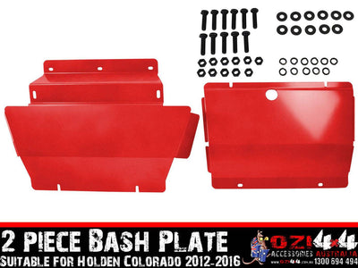 Bash Plate Suits Holden Colorado 2012-2016 Red