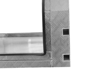 Premium 1800 Checker Plate Canopy (Jack off Compatible) - OZI4X4 PTY LTD
