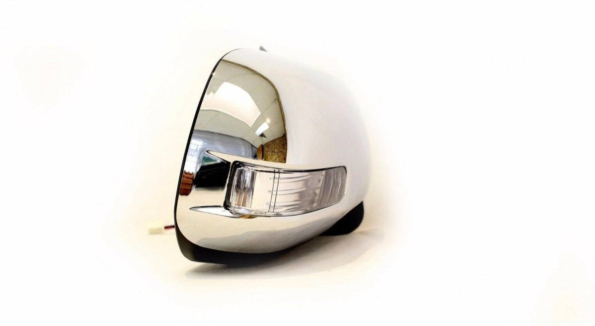 Chrome Side Mirror with Blinker Suits Toyota Hilux SR5 2012-2015 (Pair)