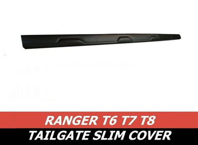 Tail Gate Trim Cover Matte Black Suits Ford Ranger PX2 2015-2018 (Online Only)