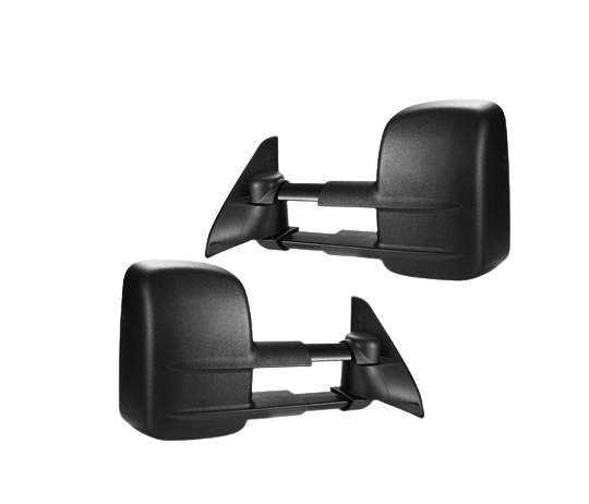 Extendable Towing Mirrors Suits Toyota Landcruiser 200 Series 07+ (Non Blinker)