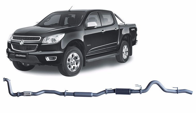 Redback Extreme Duty Exhaust for Holden Colorado RG 2.8L (06/2012 - 08/2016) - OZI4X4 PTY LTD