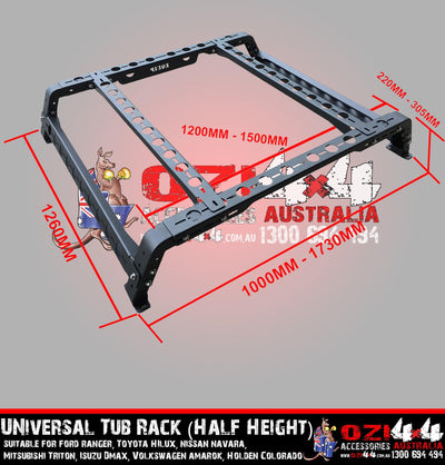 Tub Cage Half Height Universal Made