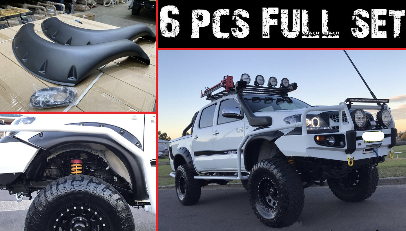 Jungle Flares Full Set Suits Toyota Hilux 2005-2011 (Online Only)