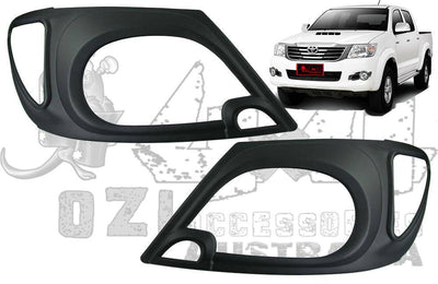 Front Head Light Cover Protector Light Cover Compatible with Toyota Hilux SR & SR5 2005-2011