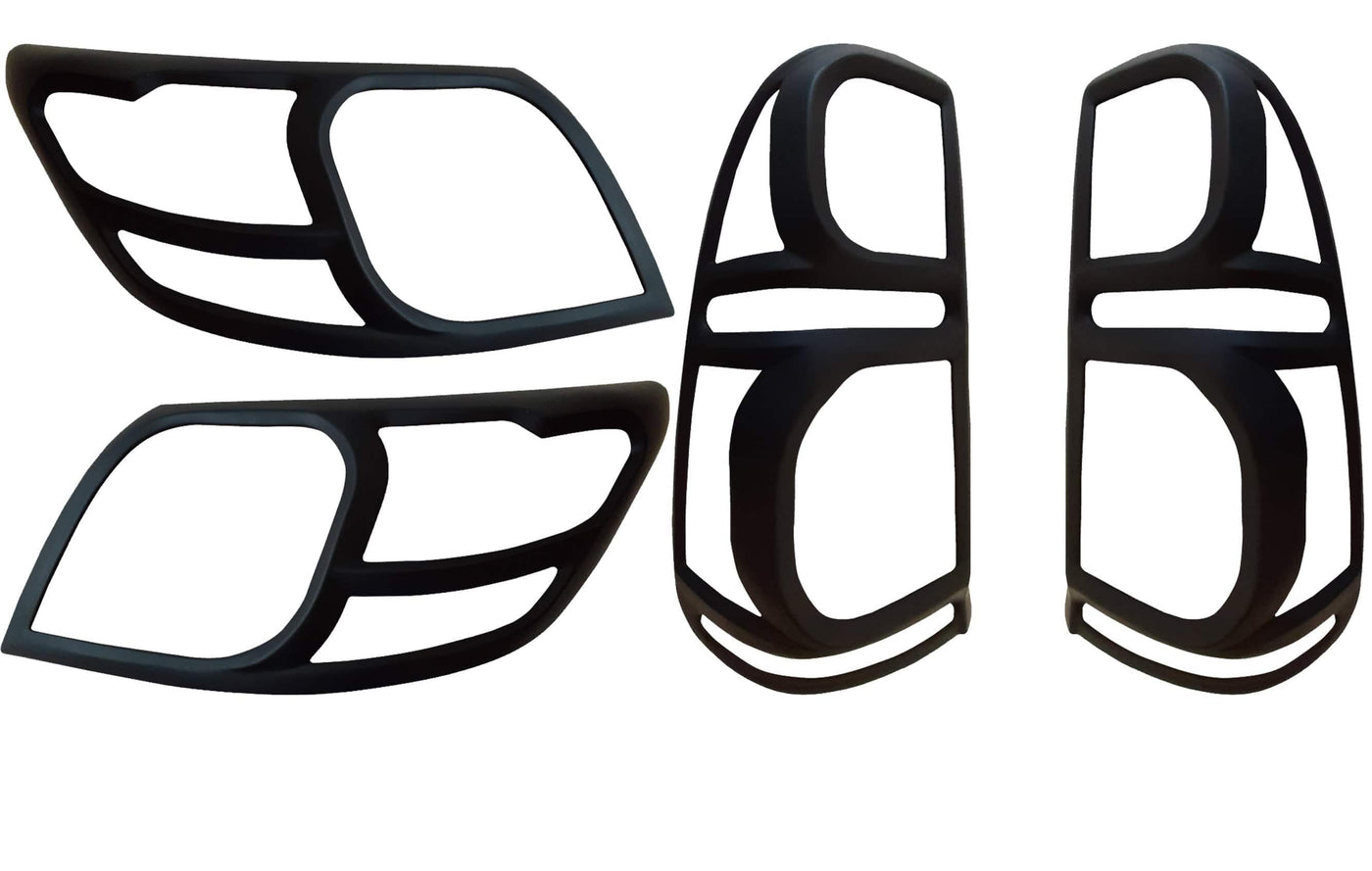 Combo Headlight Cover & Tail Light Cover Protectors Suits Toyota Hilux 2011-2015 (Online Only)