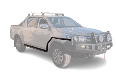 Side Steps & Brush-Bars Suitable for Toyota Hilux 2015-2020+ (Dual Cab & Space Cab) - OZI4X4 PTY LTD