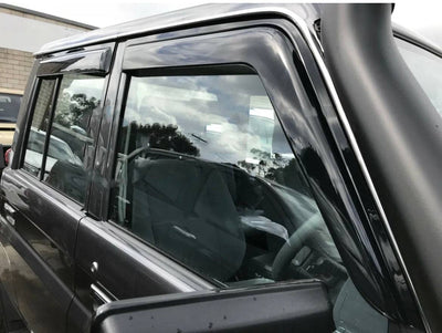 Weather Shields Window Visors Suitable For Toyota Land Cruiser 79 series Dual Cab - OZI4X4 PTY LTD