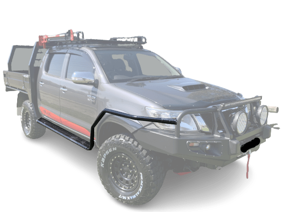 Side Steps & Brush Bars Suitable For Toyota Hilux 2005 - 2015 - OZI4X4 PTY LTD