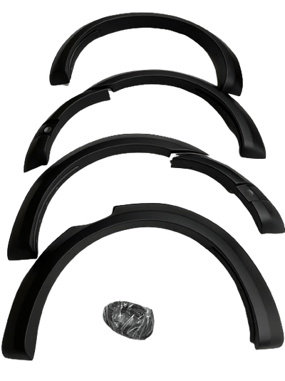 OEM Fender Flares with Sensor Hole Smooth Finish Matte Black Suits Ford Ranger PX3 2018-2020