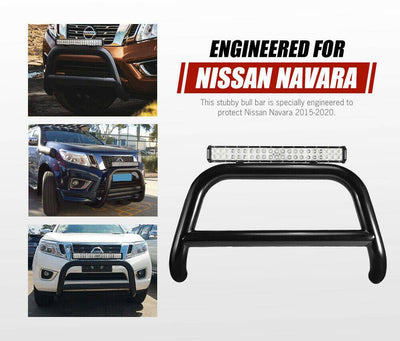 Nissan Navara NP300 2015-2020 Nudge Bar + 20" LED Ligth Bar (Online Only)