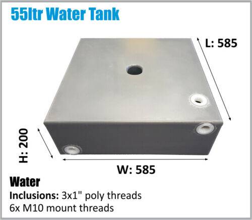 55LTR 4X4 UTE Under Mount Water Tank (Online Only)