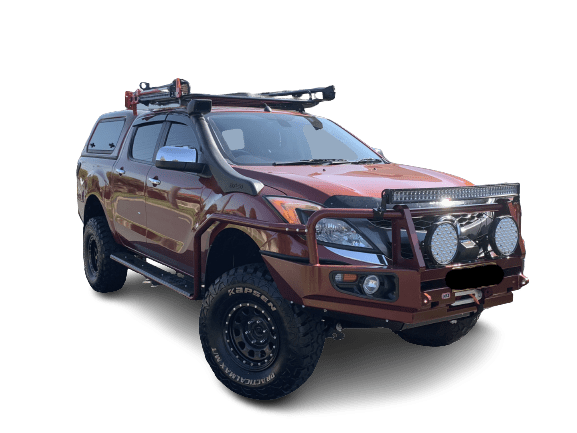 Side Steps & BrushBars Suits For Mazda BT50 2011 - 2021 (Fixed Mount)