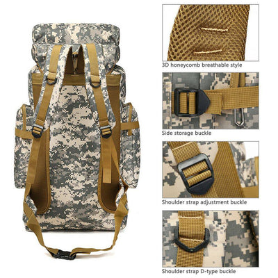 City Camo Tactical Backpack 80L (Online Only)