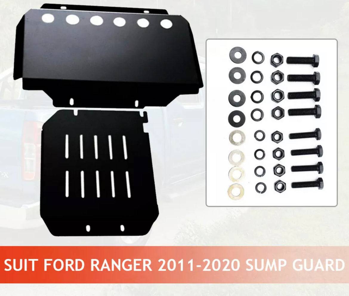 Black Bash Plate Suits Ford Ranger PX1,2,3 & Mazda BT50 (Online Only)