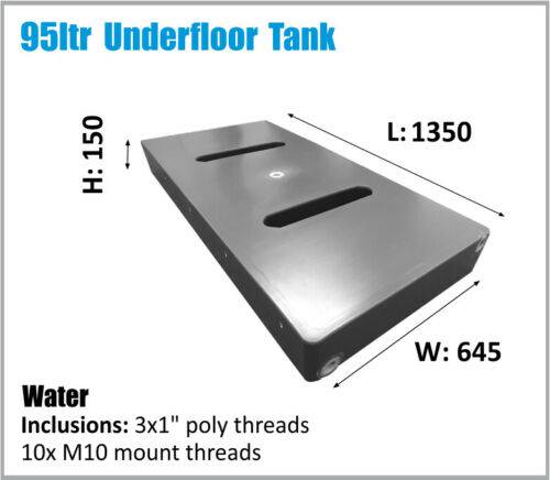 95LTR Water Tank Under Tray Tray UTE (Online Only)