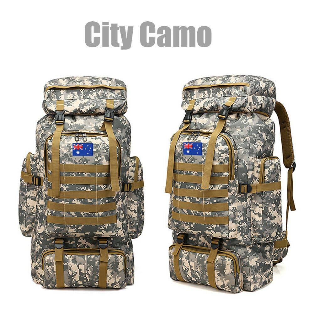 City Camo Tactical Backpack 80L (Online Only)