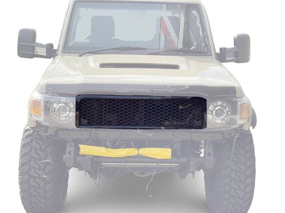 Black Honey Combe Mesh Grill Suitable For Toyota Landcruiser 79,78,76 Series 2007+ (Online Only) - OZI4X4 PTY LTD