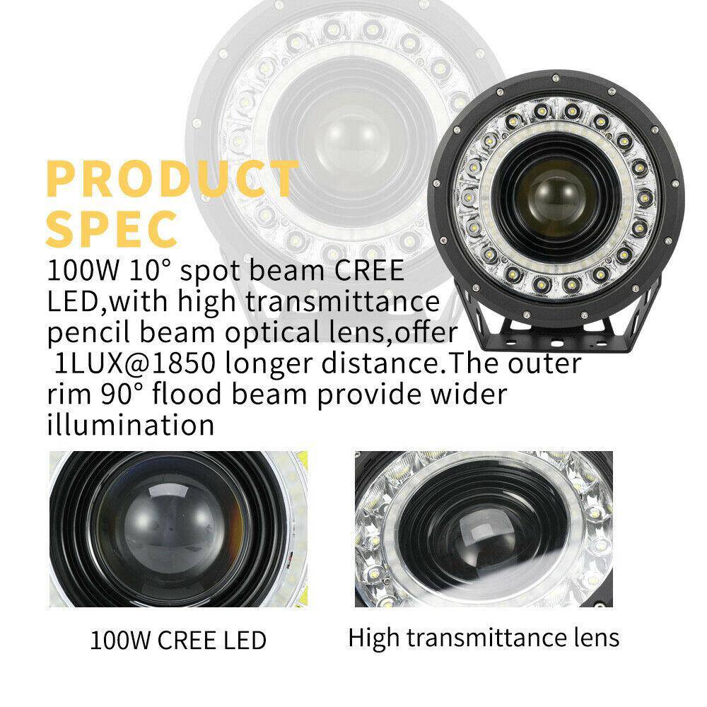 9" CREE LED Driving Lights (Online Only)