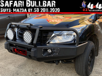 Safari Bullbar Suits Mazda BT50 2011-2019