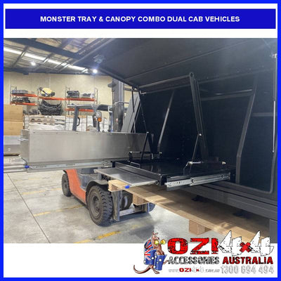 Monster Tray & Canopy Combo Dual Cab