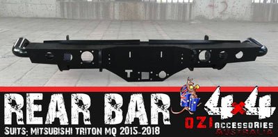 Safari Rear Bar Suits Mitsubishi Triton MQ, MR 2015 - 2022