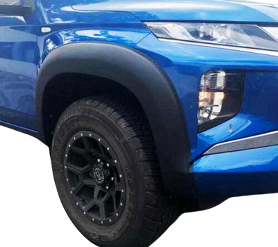 4 pcs Black OEM Black Fender Flares Suits Mitsubishi Triton MR 2019-2022