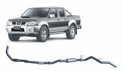 Redback Extreme Duty Exhaust for Nissan Navara D22 2.5L (01/2008 - 10/2015) - OZI4X4 PTY LTD
