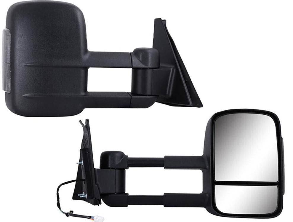 Extendable Towing Mirrors Suits Isuzu Dmax & Mux 2020+ (Blinker)