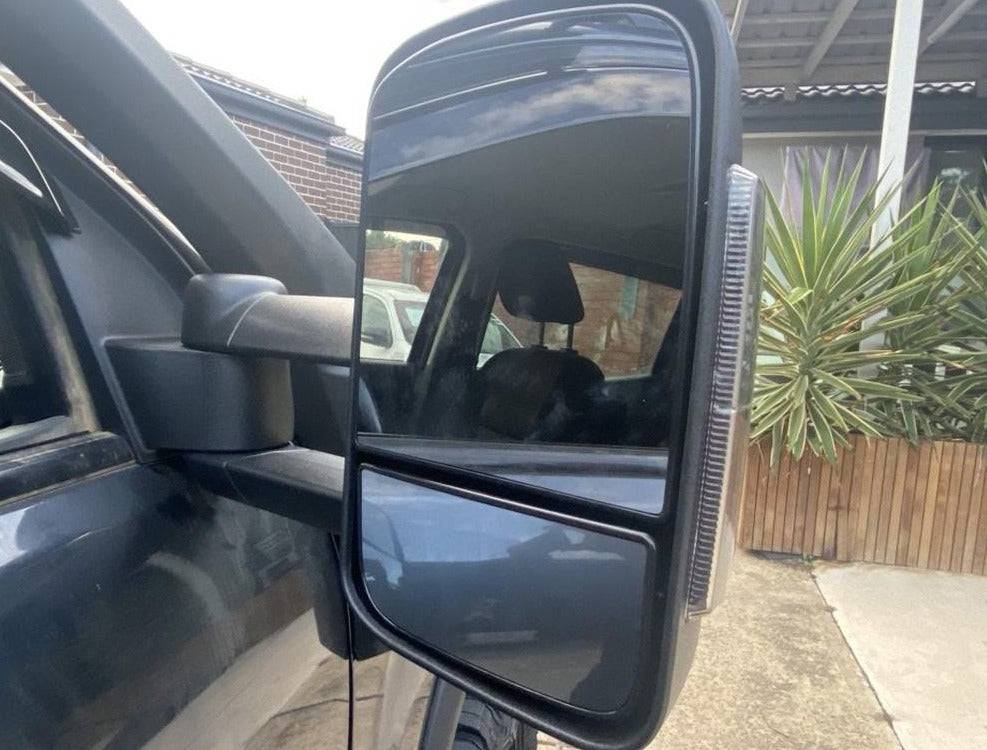 Extendable Towing Mirrors Suits Isuzu Dmax & Mux 2020+ (Blinker)