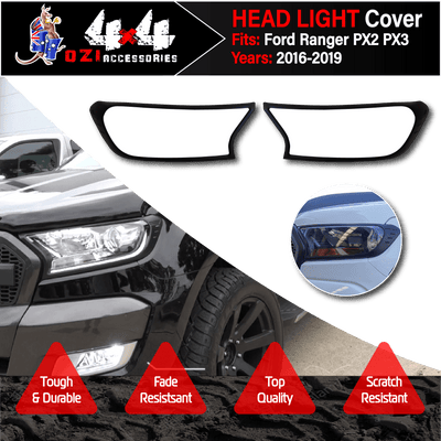 Head Light & Tail Light Cover Suits Ford Ranger PX2 (Online Only)