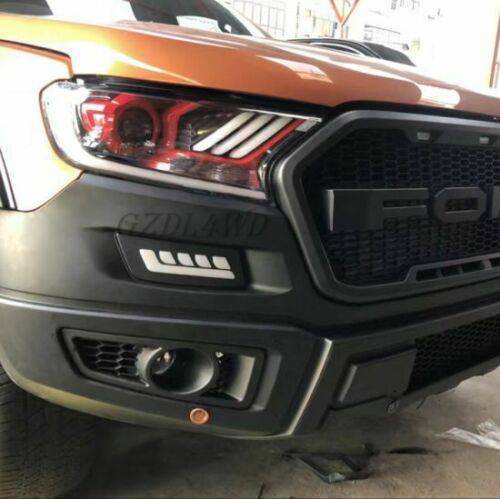 Projector Headlight Suits Ford Ranger 2015+ T7 T8 (Inner Red)