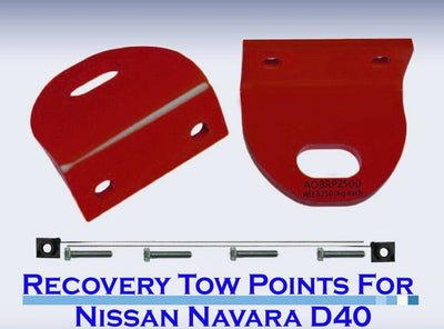 Recovery Tow Points Suits Nissan Navara D40 (Online only)