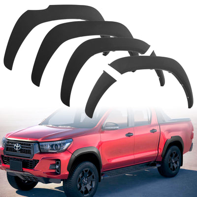 OEM SLIM Style Flares Suitable for Toyota Hilux 2015-2022 - OZI4X4 PTY LTD