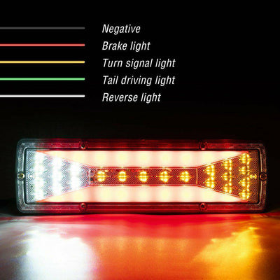Led Tray Lights 2x Dynamic & Trailers tail Lights (Online Only)