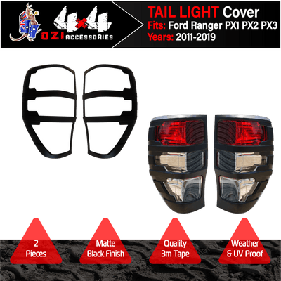 Tail Light Trim Cover Suitable For Ford Ranger PX1,2,3