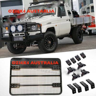 Flat Steel Roof Cage suits Gutter Rail Vehicles (Single Cabs)