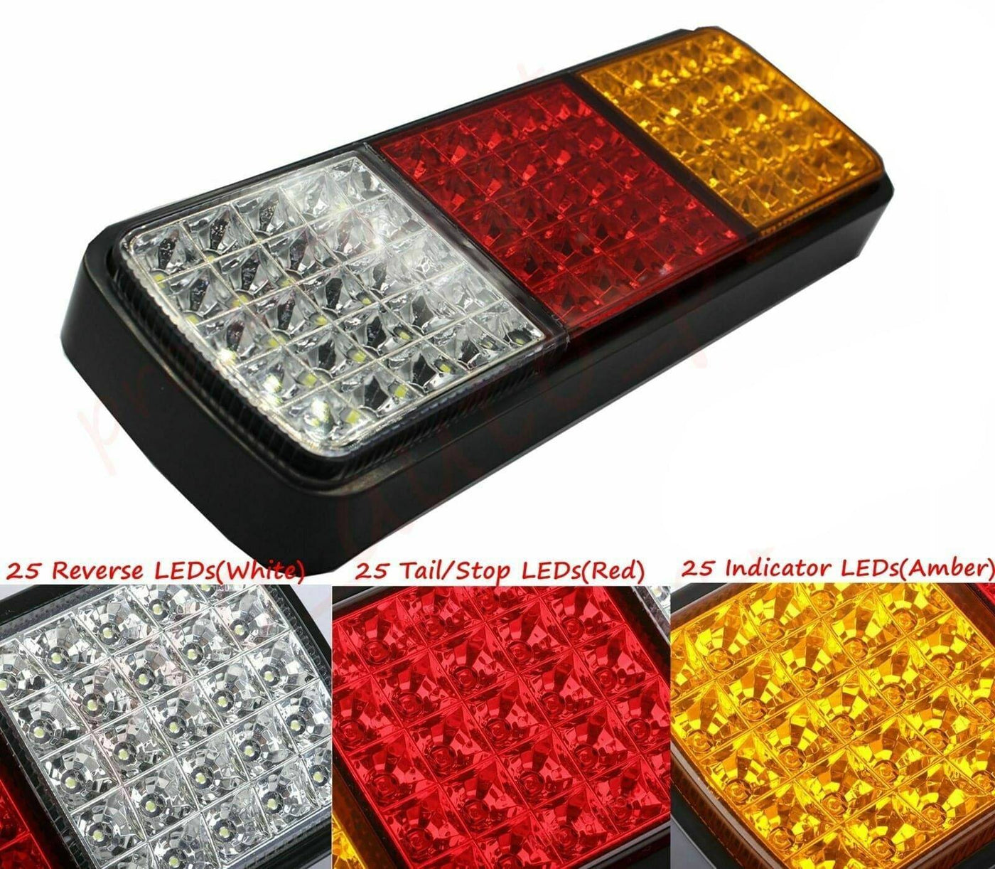 Led Tail Lights 2X 75 LED (Online Only)