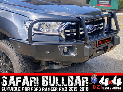 Safari Bullbar Suits Ford Ranger PX1,2,3 2011 -2022