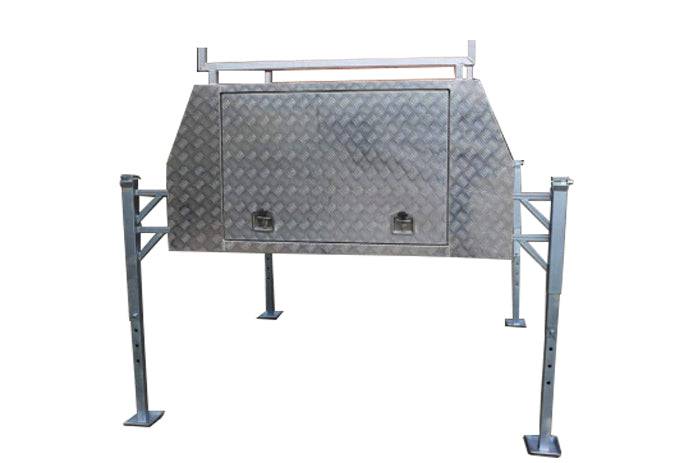 2400 Checker Plate Canopy (Jack Off Compatible) Online Only - OZI4X4 PTY LTD