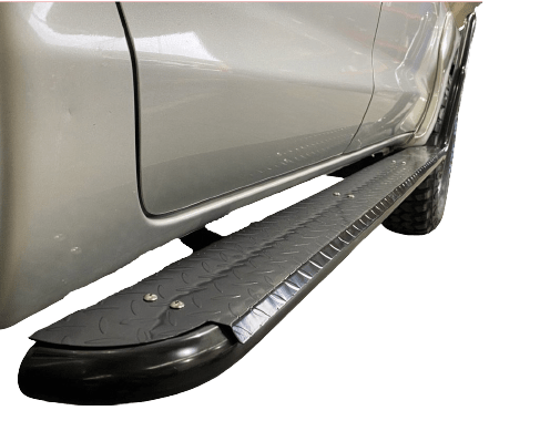 SideSteps & Brush Bars Suits Nissan Navara D21 1986-1997 (Dual Cab)