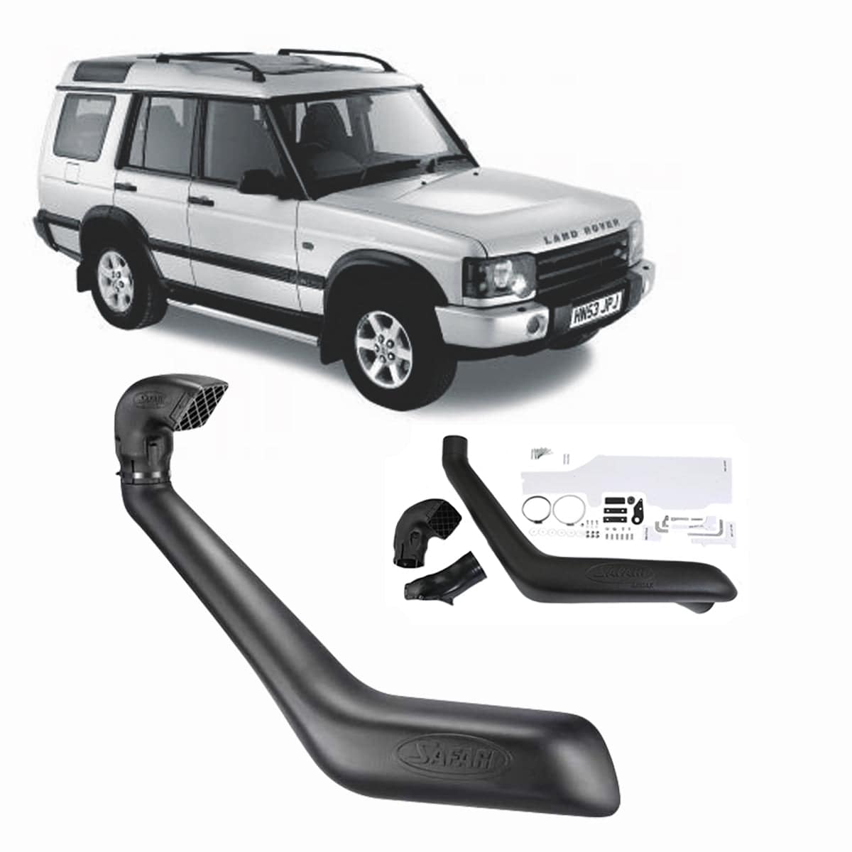 Safari Snorkel to suit Land Rover Discovery - OZI4X4 PTY LTD