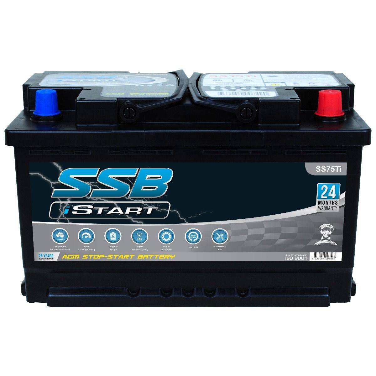 4X4 Battery Suits Ford Ranger 2015 3.2L Auto PX MK11 Start Stop Diesel (Online Only)