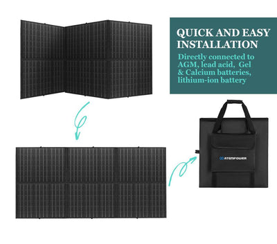 12V 300W Folding Solar Panel Blanket (Online Only)