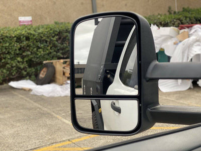 Extendable Towing Mirror Suits Toyota Hilux 2015-2022 (Non Blinker)