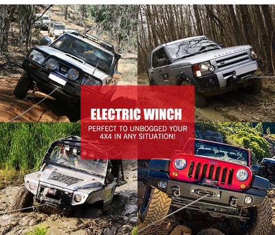 Winch Wireless Synthetic Rope 17500 LBS (Online Only)